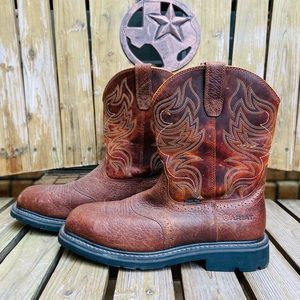 NWOT- ARIAT Sierra Shadowland Steel Toe Work Boot/ Size 11D